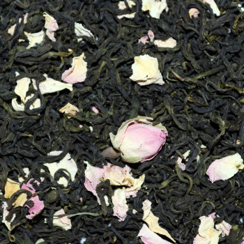 Thé Vert Bio Rose & Litchi - Mademoiselle Rose Bio