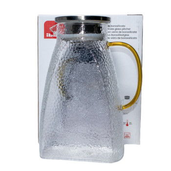Pichet Verre Borosilicate IBILI 1,5L Filtre Inox | MY SWEET TEA