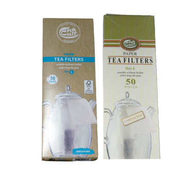 Filtres Papier Thé Taille L x50 ChaCult Carafe | MY SWEET TEA