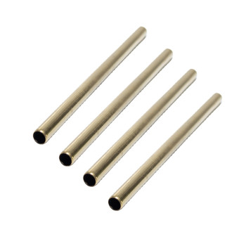 Kit 4 pailles en Inox Or pour Bubble Tea