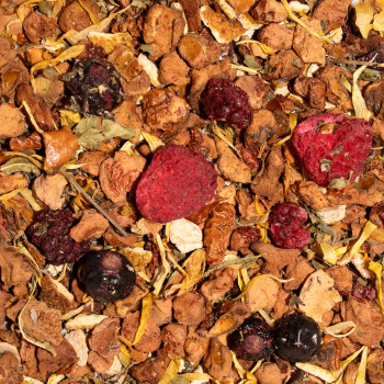 Tisane Bio Agrumes & Fruits Rouges sans théine - Tisane des Elfes