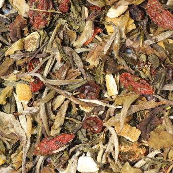 Thé Dragon Blanc – Litchi Pêche & Pai Mu Tan | MY SWEET TEA