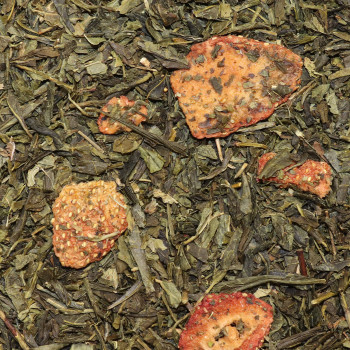 Thé Vert Bio Fraise & Menthe - Miss Mojito Bio