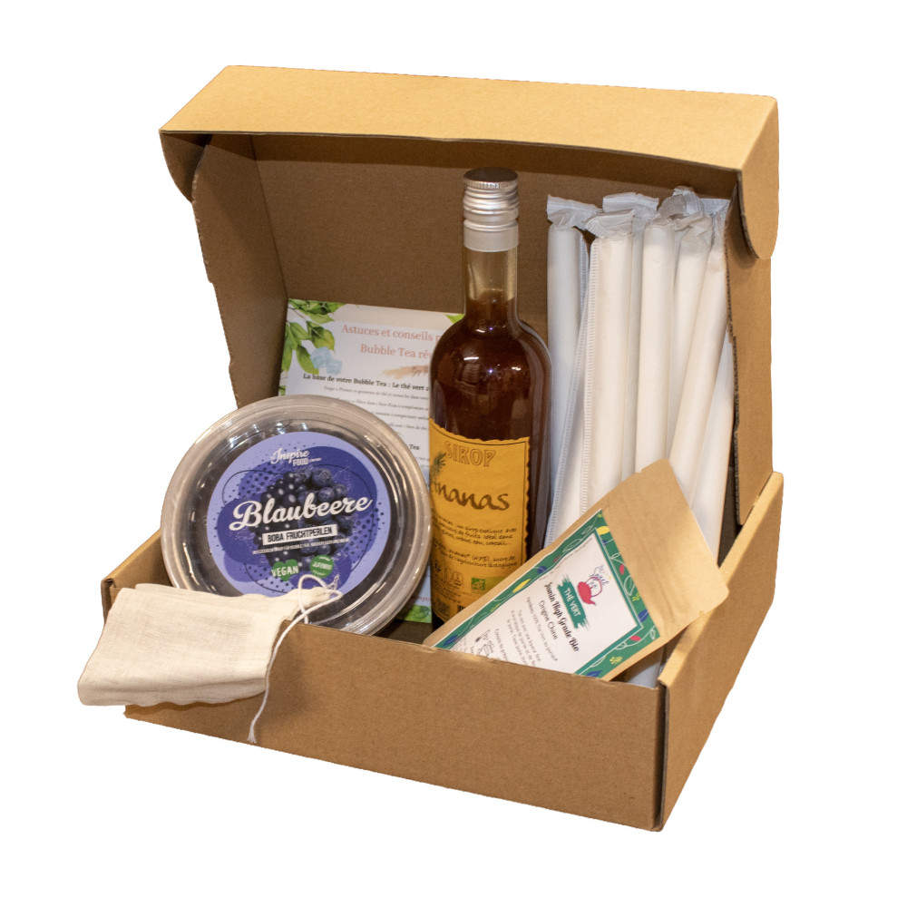 Kit Bubble Tea à Composer — Sirop Bio & Perles | MY SWEET TEA