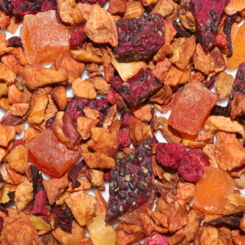 Paradise — Eau de Fruits Fruit du Dragon, Fraise & Pêche | MY SWEET TEA