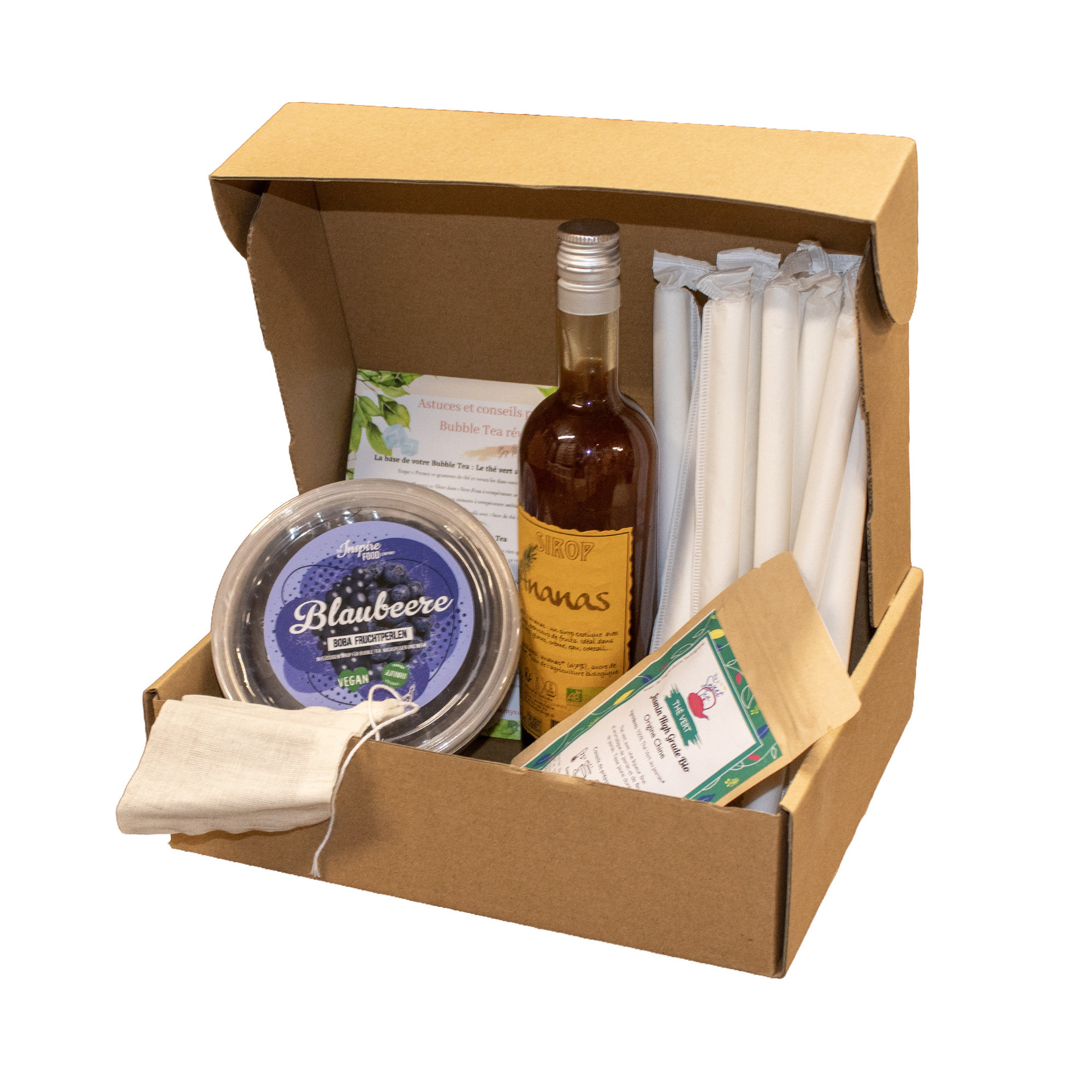 KIT BUBBLE TEA BOX A COMPOSER