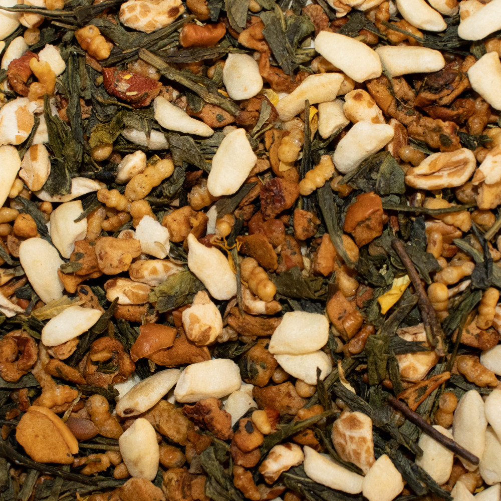 Grain de Folie, thé vert genmaicha caramel | MY SWEET TEA