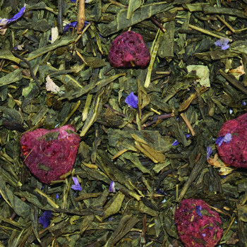 Mademoiselle Violette, thé vert violette | MY SWEET TEA