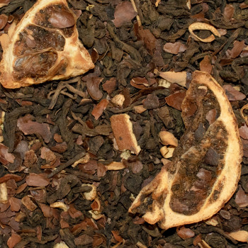 Ma Douce Orangette, thé chocolat orange sur pu-erh | MY SWEET TEA