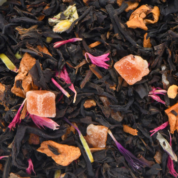 Le Comptoir des Épices, thé noir à la cannelle, à la cardamome et au girofle, en vrac