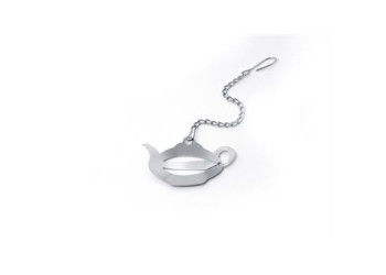 Pince filtre papier INOX forme "Théière"