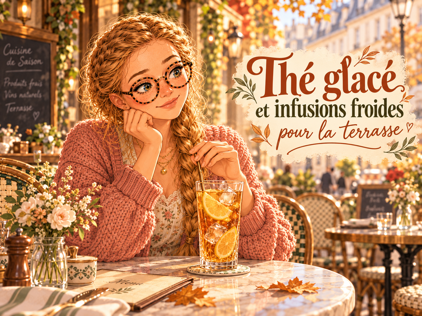 thé glacé et infusions froides pour la terrasse de votre établissement