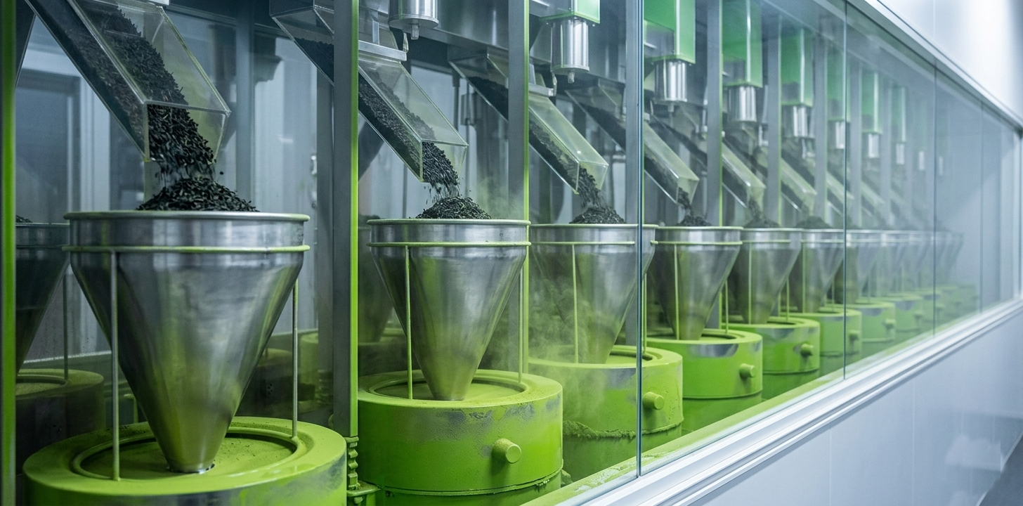 Meule en granit ishiusu pour moudre le matcha