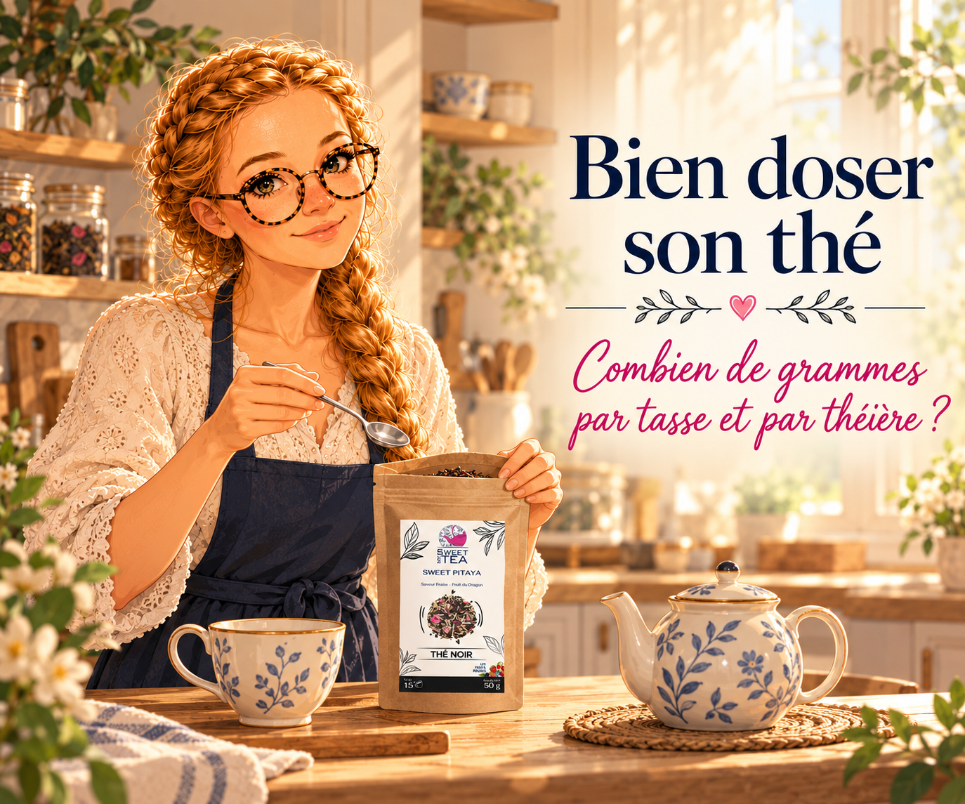 Bien doser son thé : combien de grammes par tasse et par théière