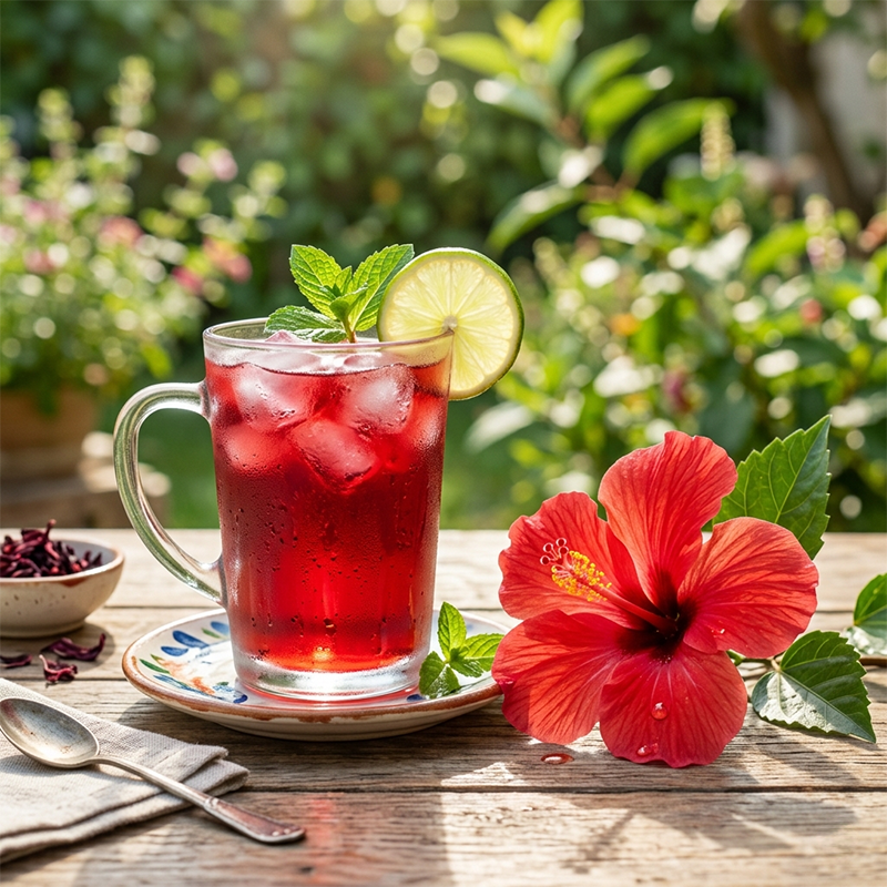 L'Hibiscus : la Fleur Rouge qui se Boit et se Cuisine
