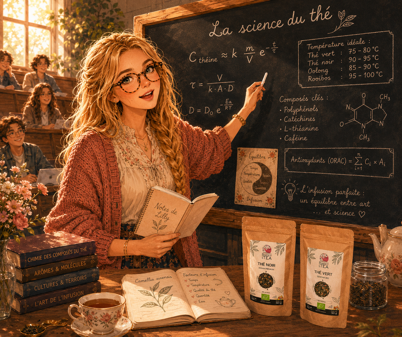 La science du thé : botanique, chimie, terroir et grades