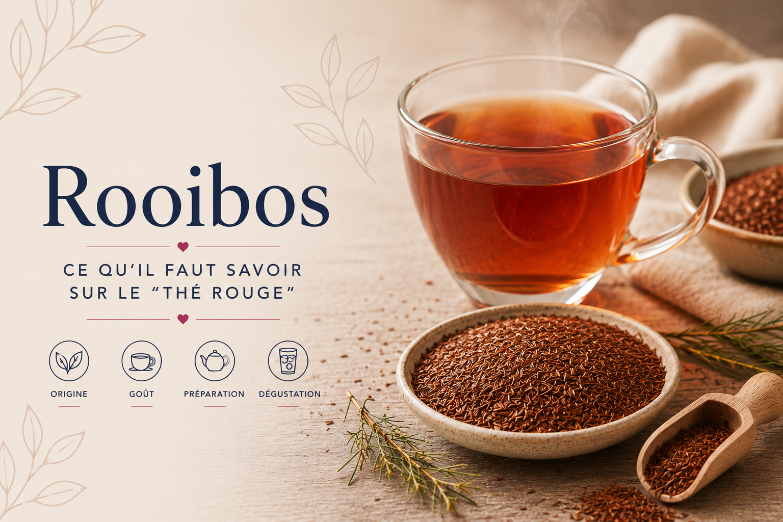 Rooibos : ce qu'il faut savoir sur le "thé rouge"