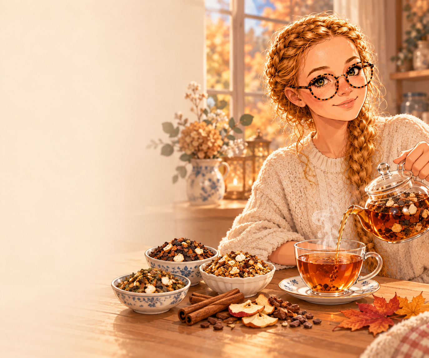 5 thés et infusions gourmands pour l'automne