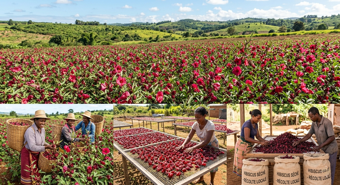 L'Hibiscus : la Fleur Rouge qui se Boit et se Cuisine