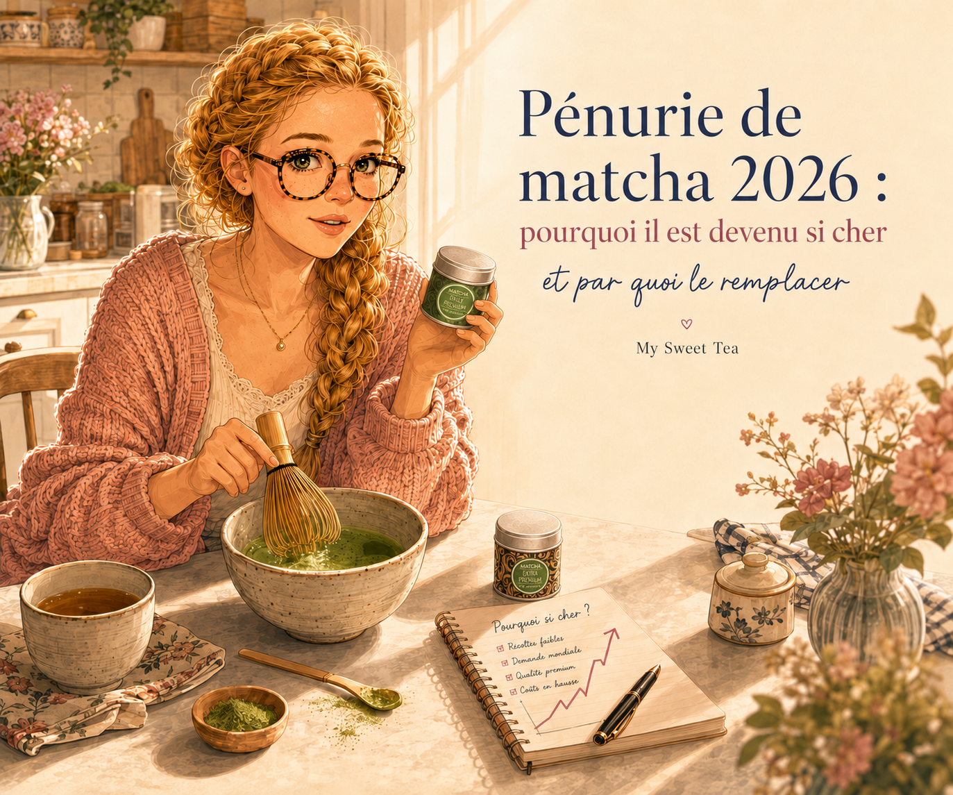Pénurie de matcha 2026 : pourquoi il est devenu si cher (et par quoi le remplacer)