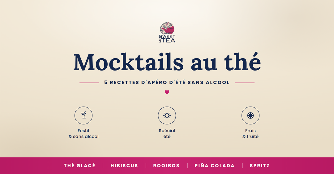 Mocktails au thé : 5 recettes d'apéro d'été sans alcool
