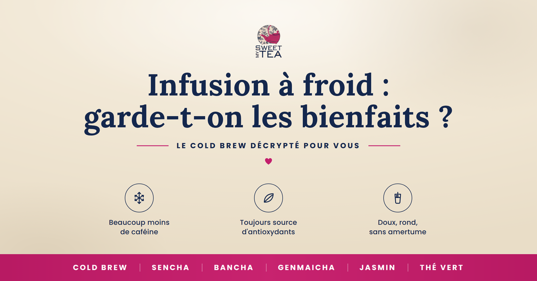 Infusion à froid : garde-t-on les bienfaits du thé ?